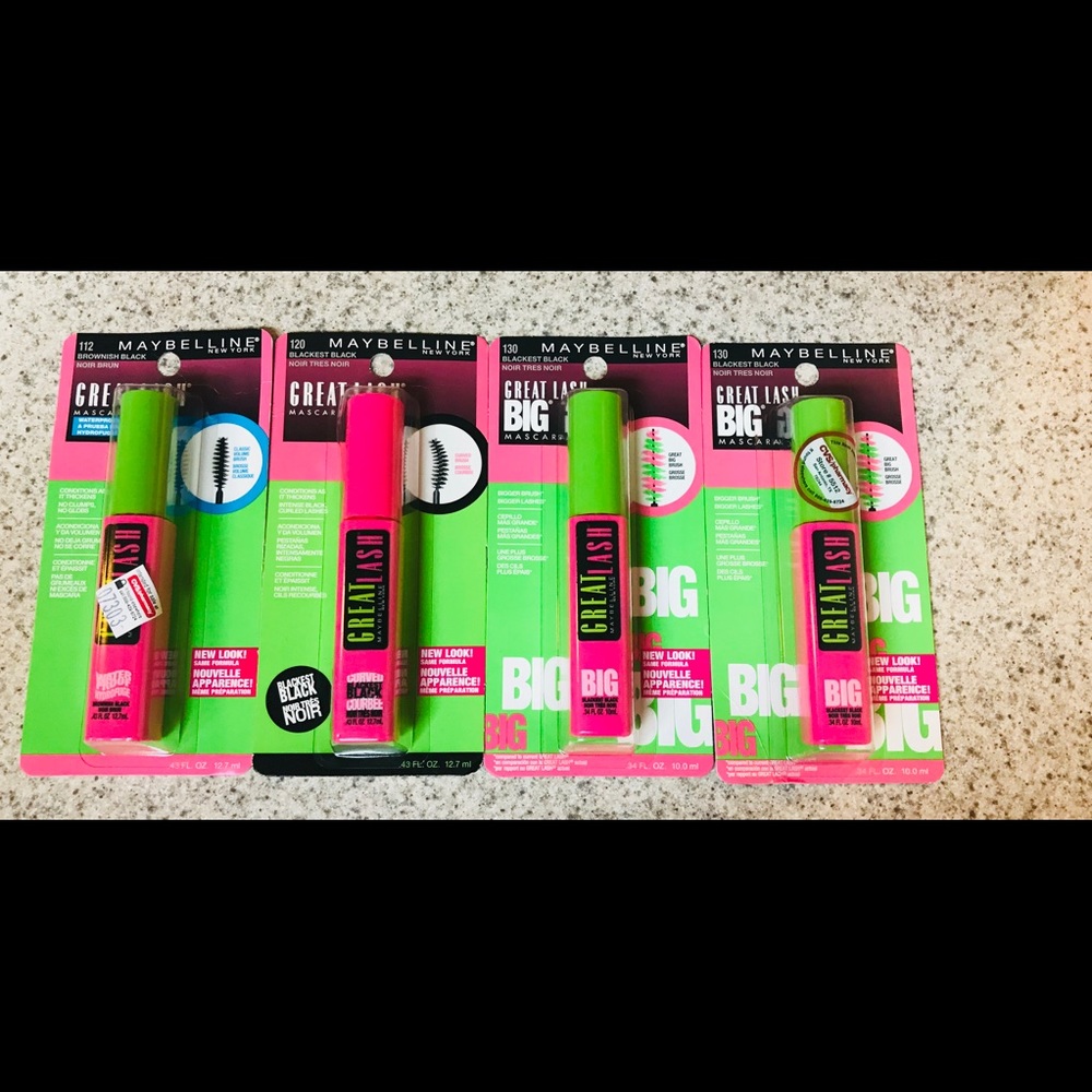 Maybelline New York (1) 112, (1) 120, (2) 130