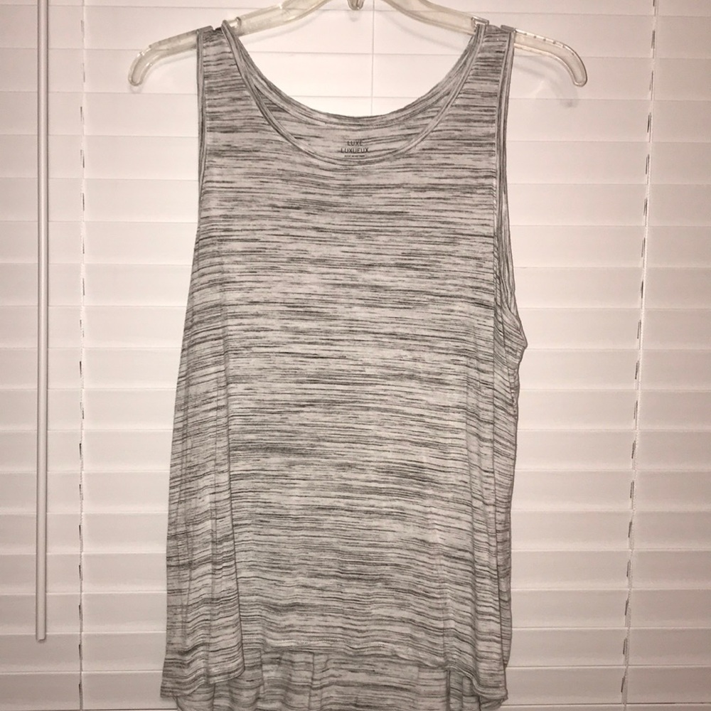 Gap luxe gray tank top.
