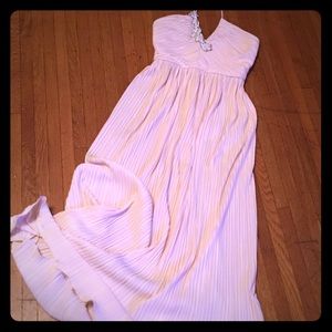 stunning blush VTG gown