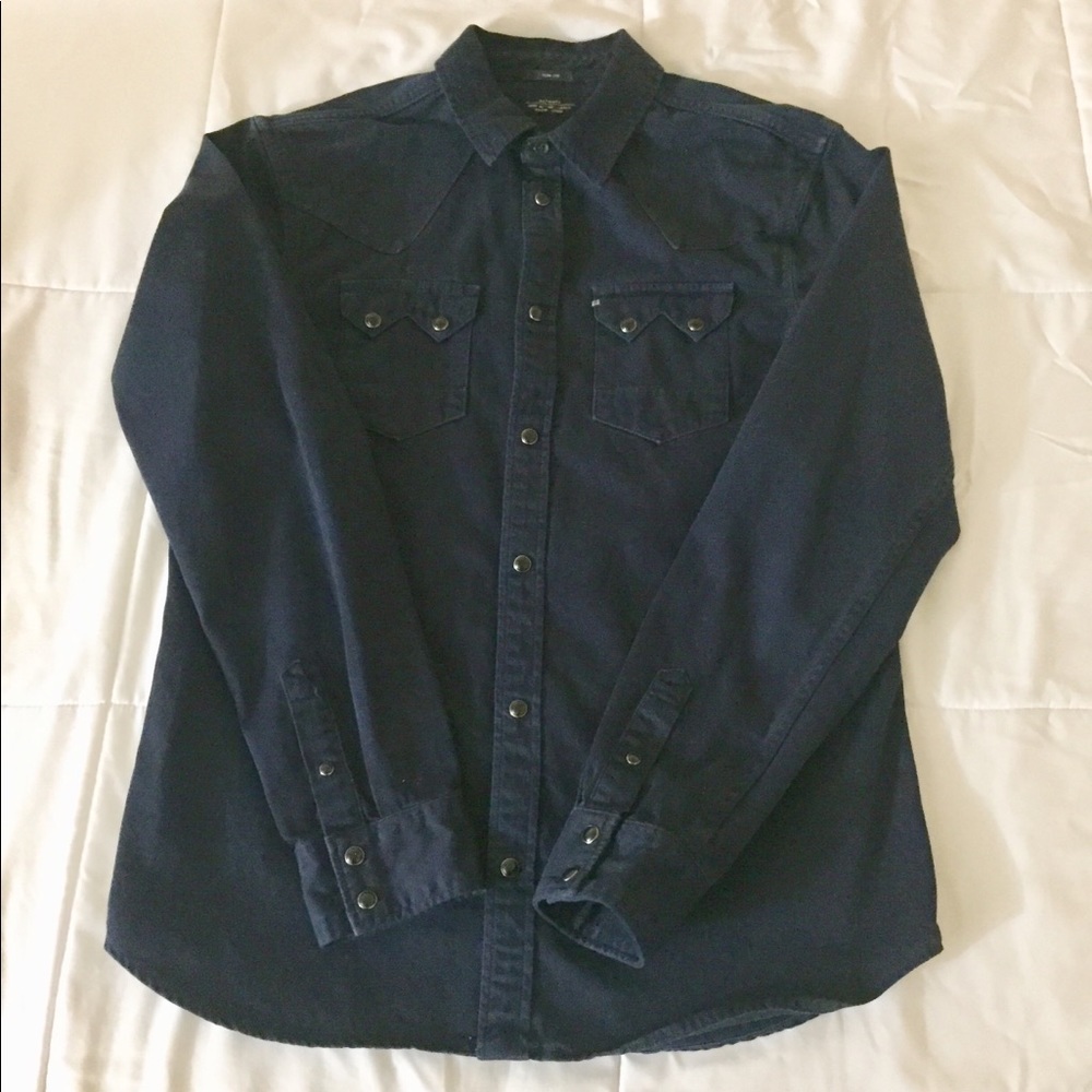 All Saints “Creek” Button Shirt S / Small
