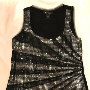 White House Black Market Sequin Top