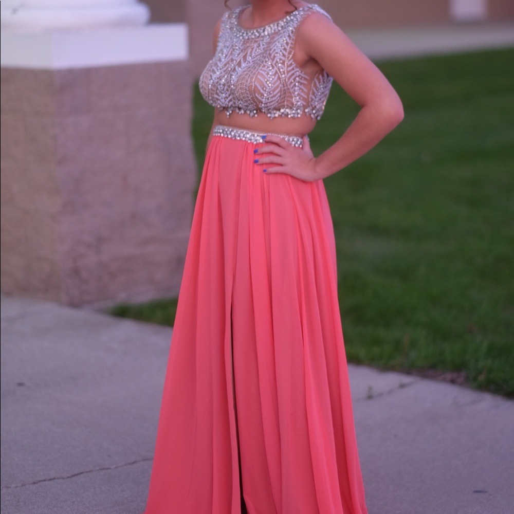 2-Piece Prom Dress