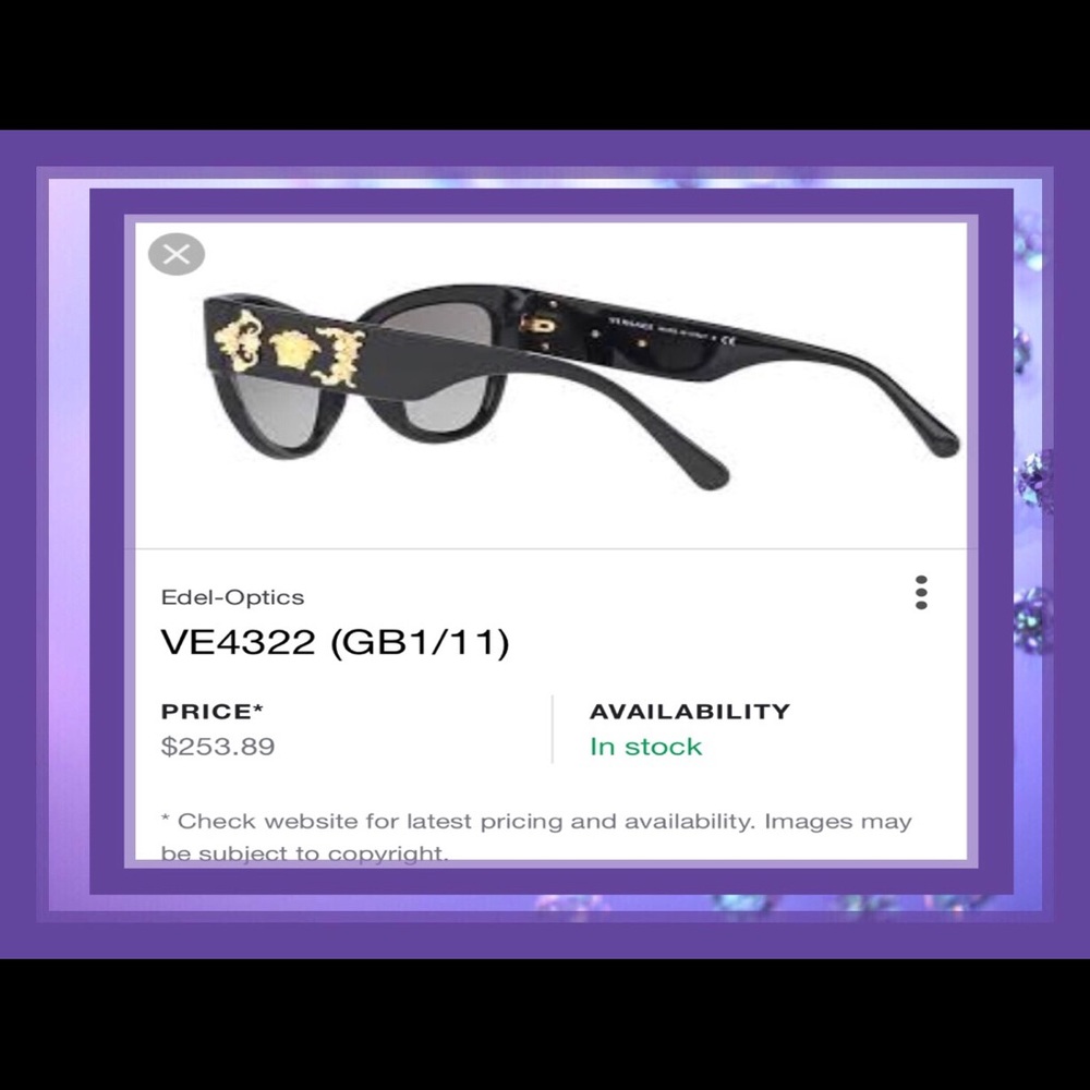 Authentic Versace sunglasses Polarized 👅💦👅
