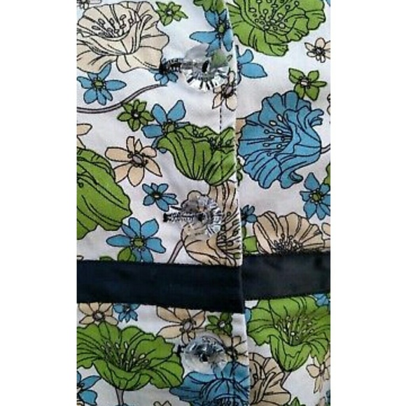 Paper Doll Prod. Jacket Size 10 Long Sleeve Floral - Picture 2 of 8