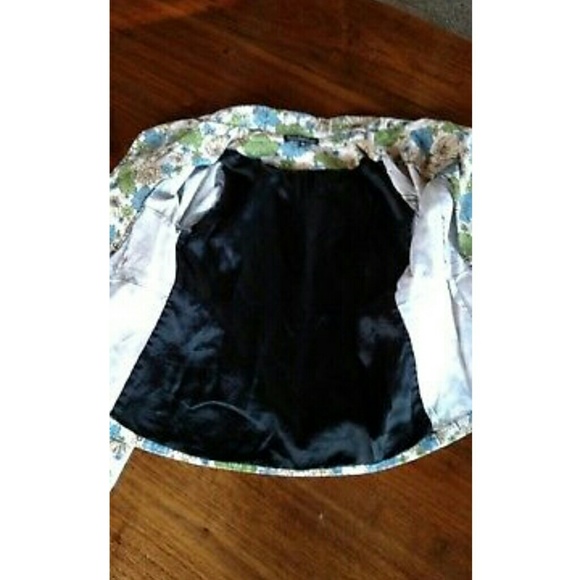 Paper Doll Prod. Jacket Size 10 Long Sleeve Floral - Picture 7 of 8