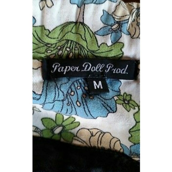 Paper Doll Prod. Jacket Size 10 Long Sleeve Floral - Picture 8 of 8