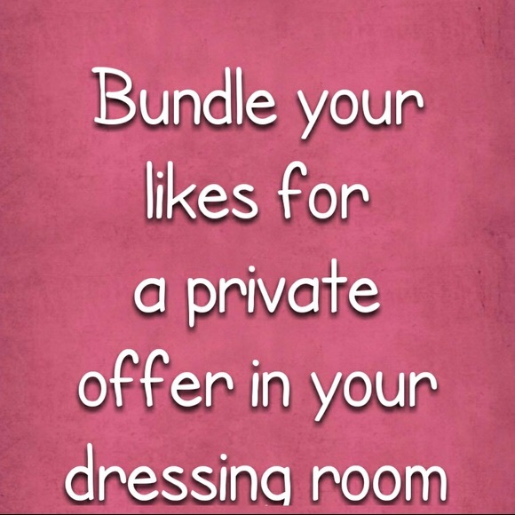BUNDLE FOR PRIVATE OFFERS😃 - Picture 1 of 1