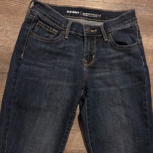Skinny mid rise jeans