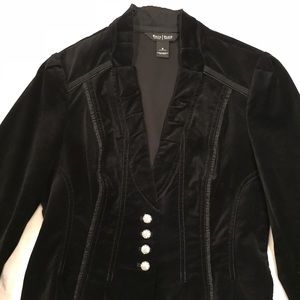 White House Black Market Velvet Jacket