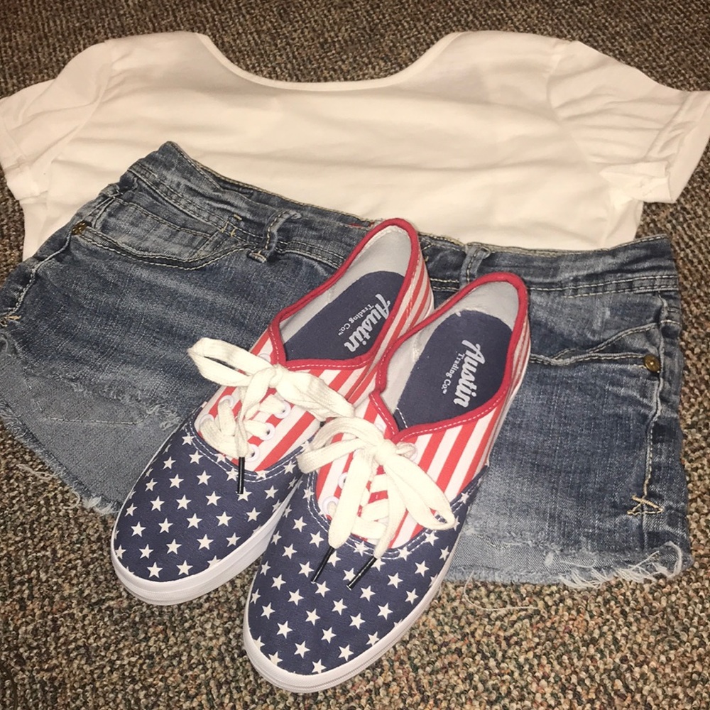 American Flag Shoes