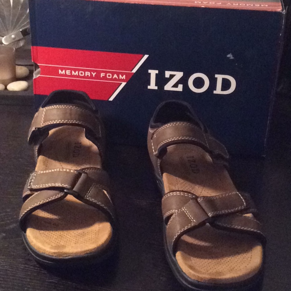 Izod men’s memory foam size 10 M New