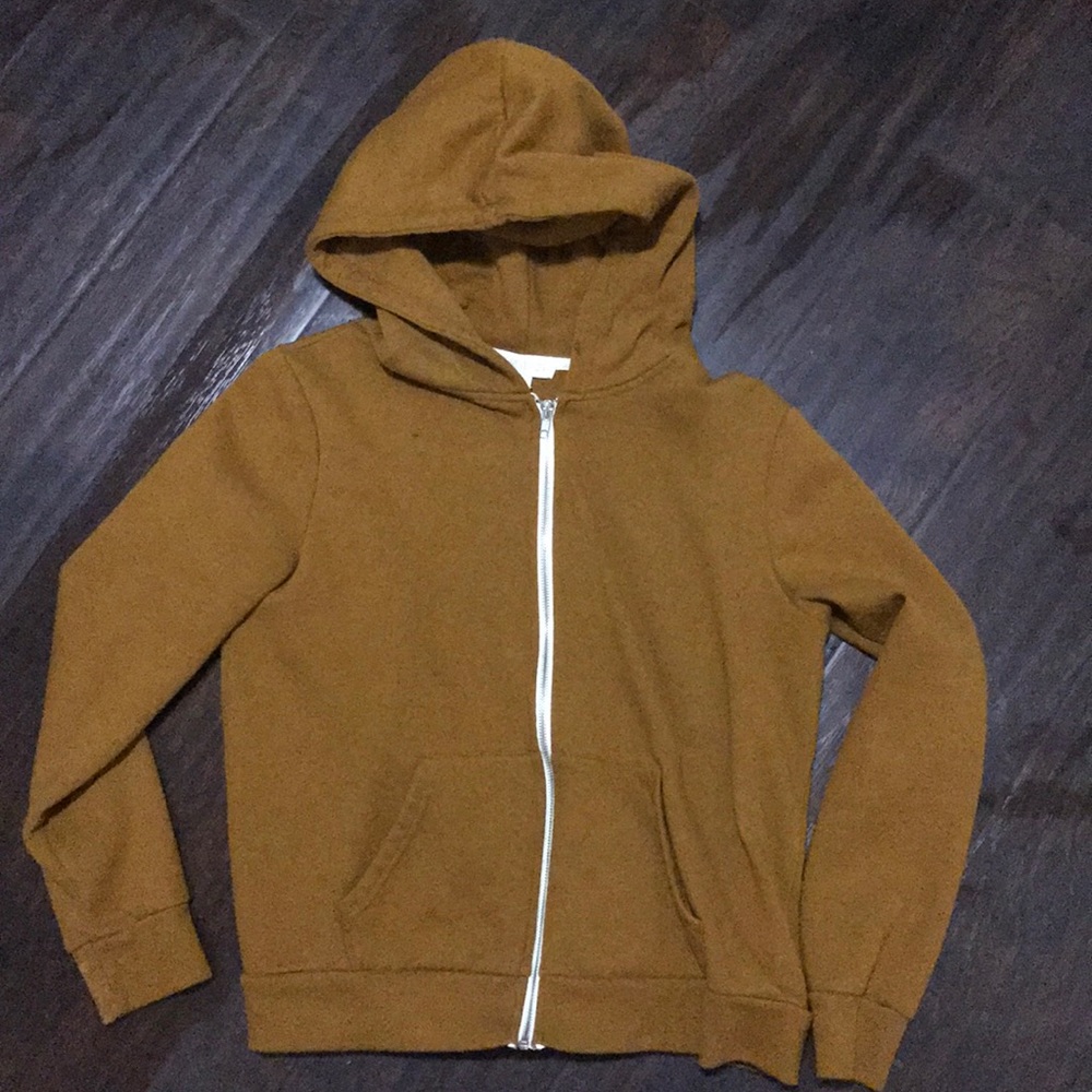 Zip up hoodie