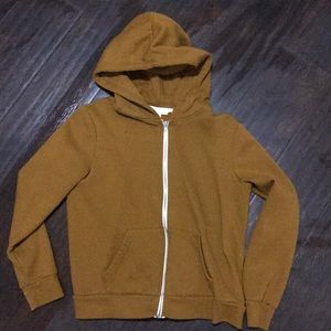 Zip up hoodie