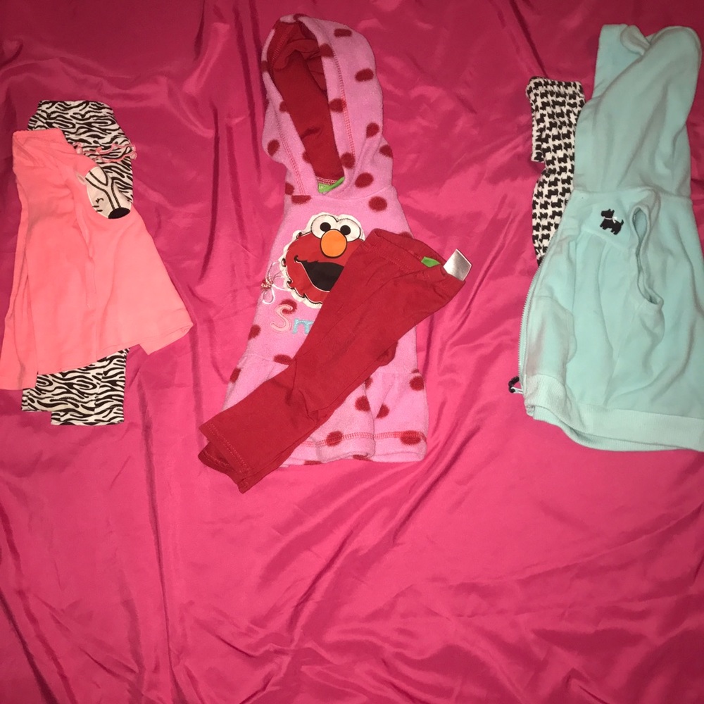3 sets of 12 Month old girl outfits!