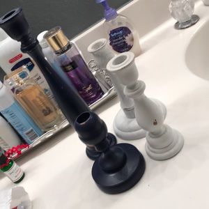 Decorate candle sticks