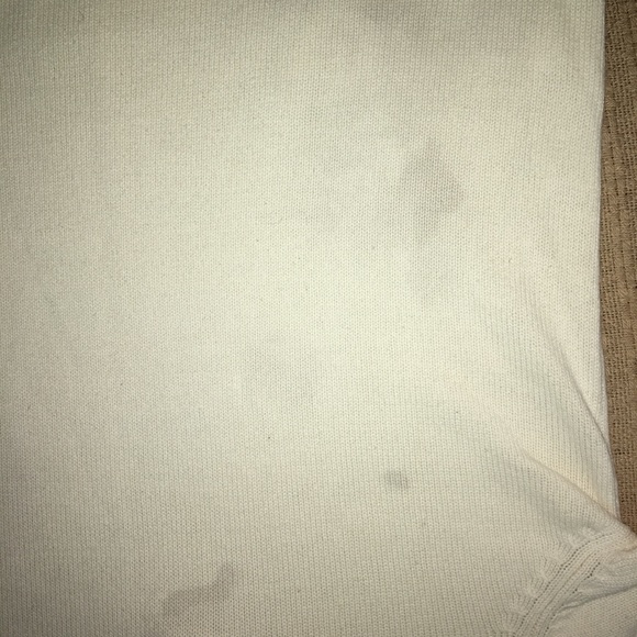 OSCAR DE LA RENTA SWEATER WHITE QUARTER ZIP - Picture 4 of 6