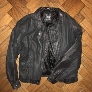 Vintage I.O.U. Men’s Leather Jacket