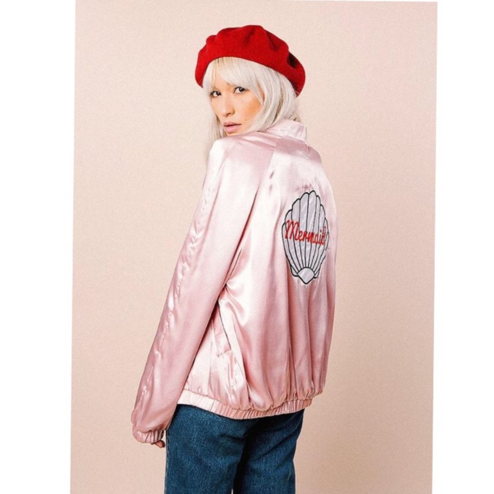 Silk Mermaid Bomber Jacket (NO LONGER SOLD)