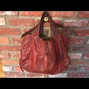 Kooba Boho Brown Leather Bag