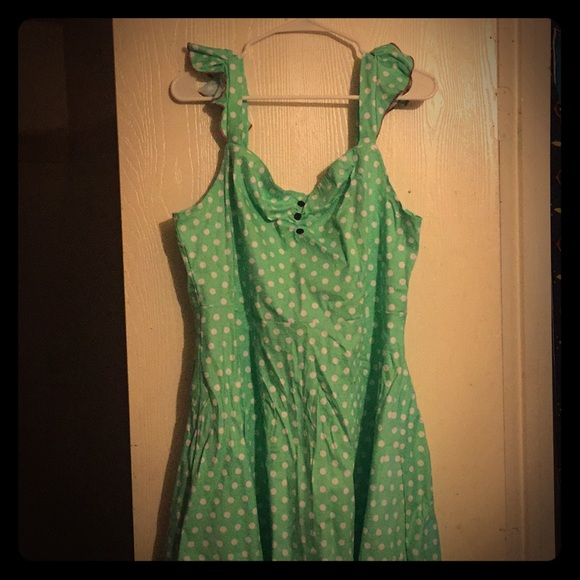 Vintage inspired polka dot dress - Picture 1 of 2