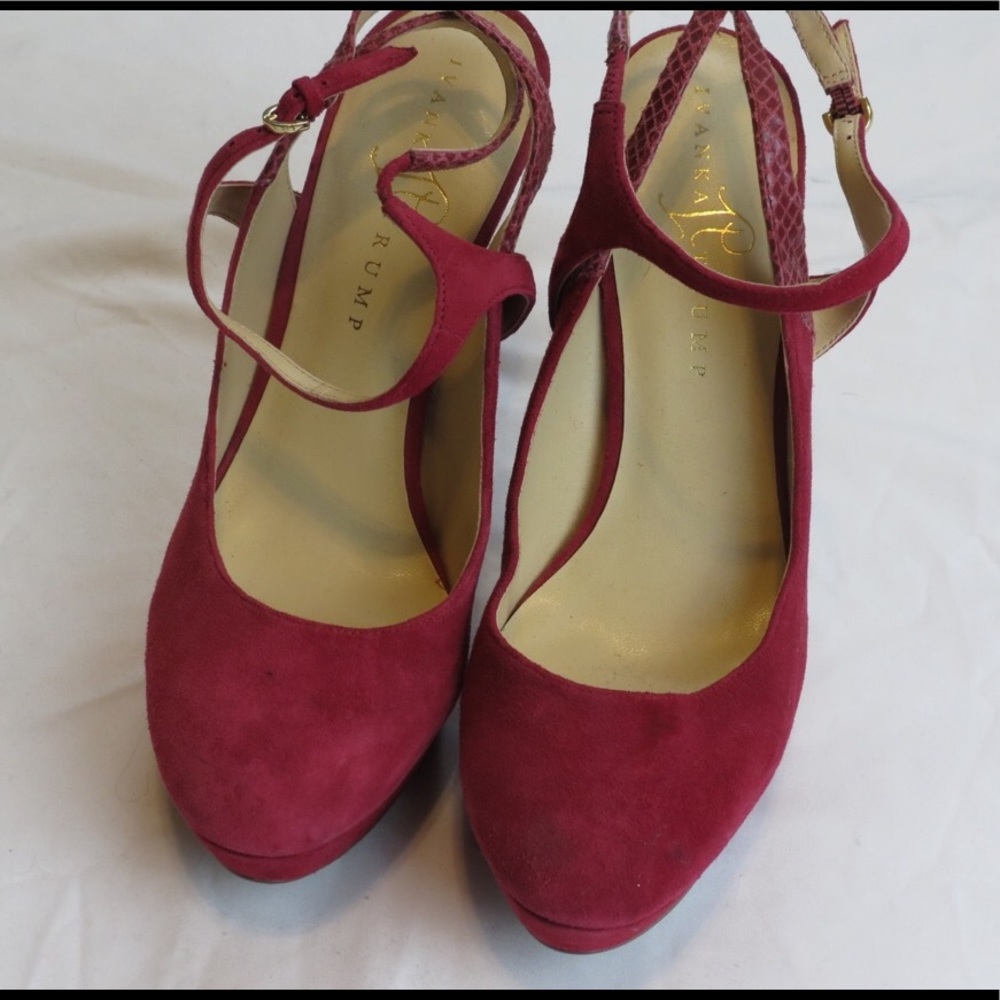Ivanka Trump Red Pumps