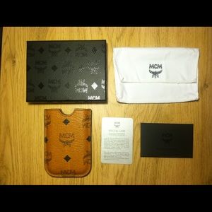 MCM Cognac Phone Case for iPhone 4 or 5/5s