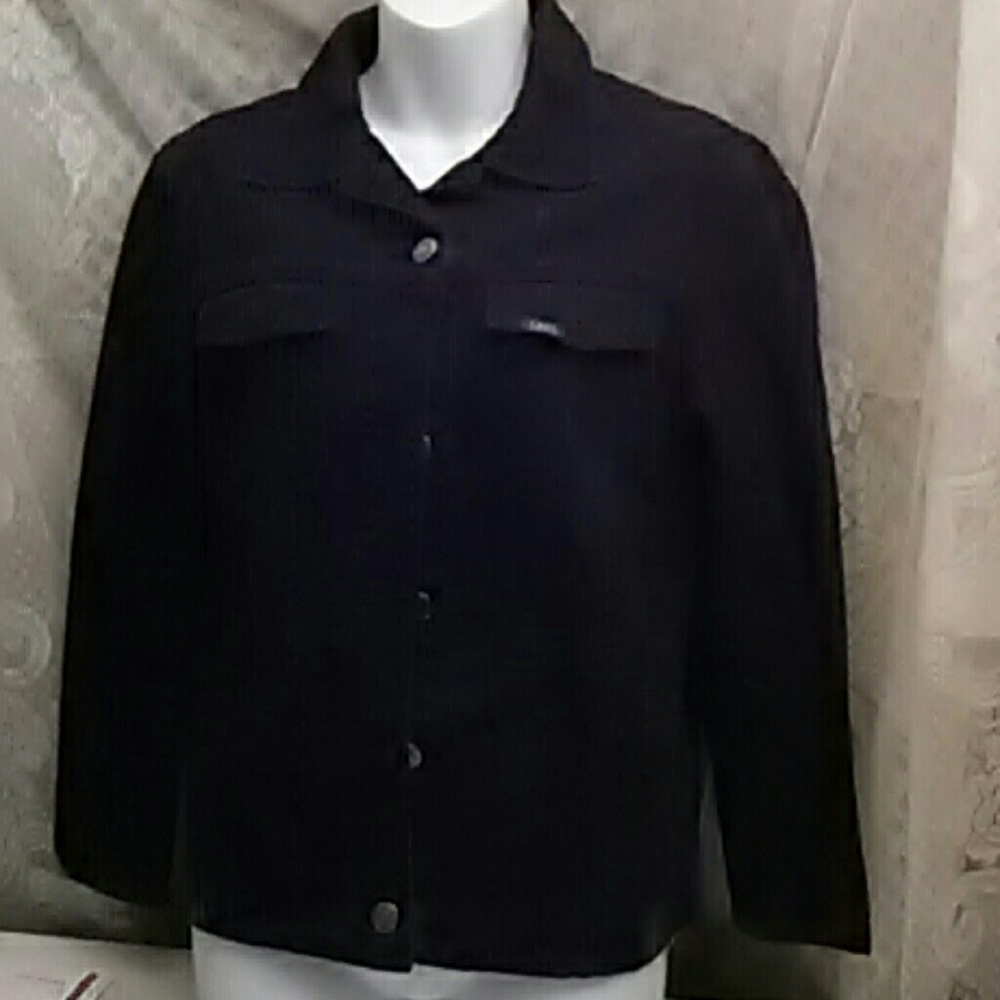 Lee black denim jacket