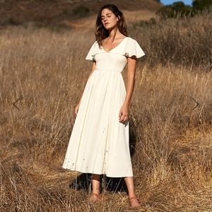 Christy Dawn Monarch Dress in Butter