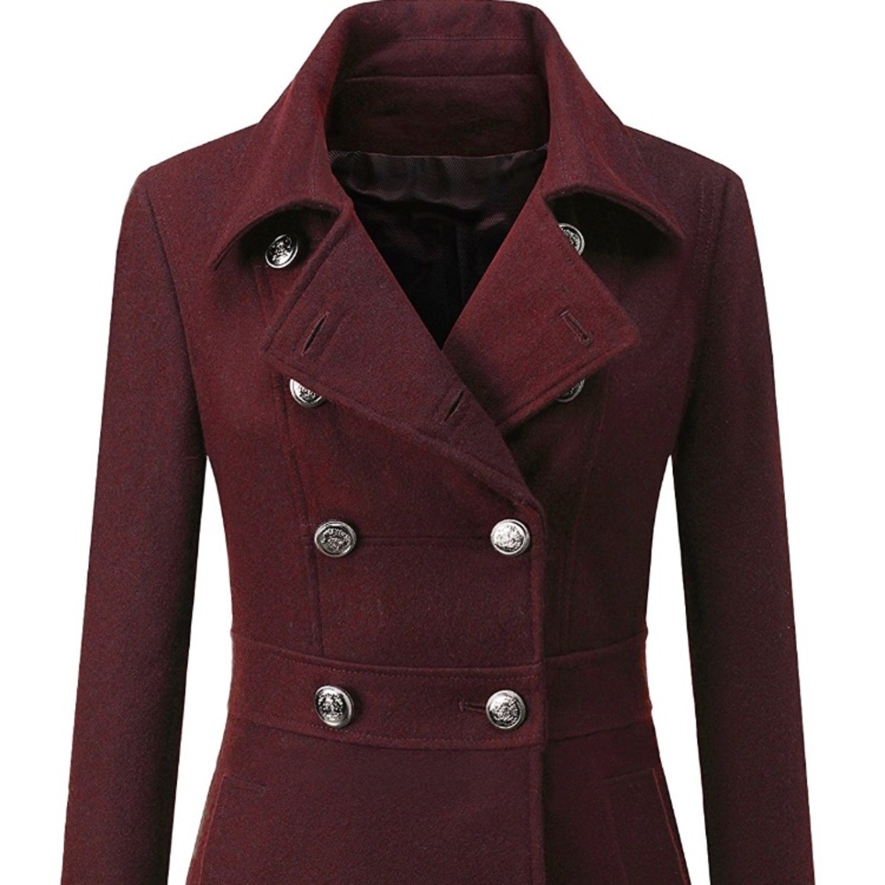 *SOLD* Womens double breasted pea coat *SOLD*