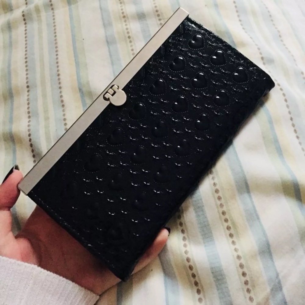 Black Clutch Wallet