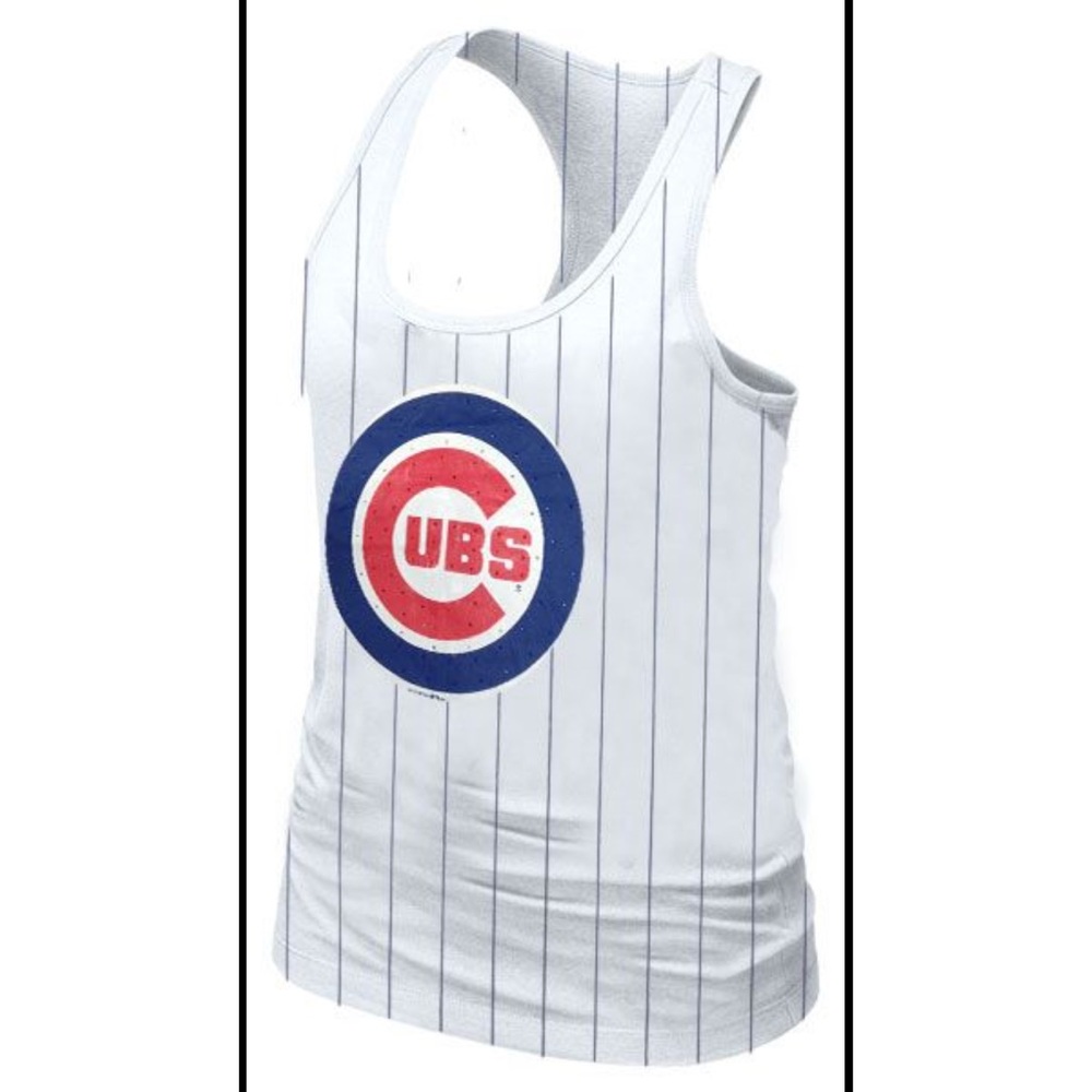 Chicago Cubs rhinestone tank top