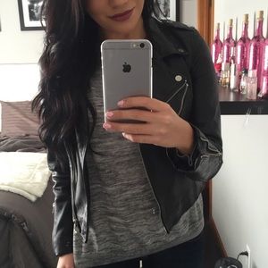 Leather jacket by Zara