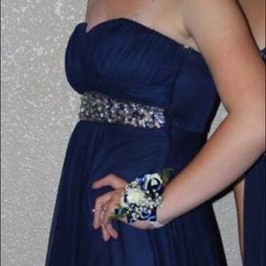 Blue dress