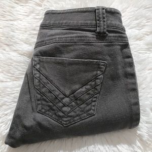 CAbi Zipper Ankle Grey Skinny Jeans