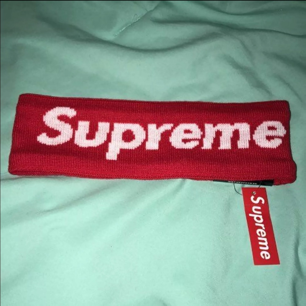 Red supreme Headband