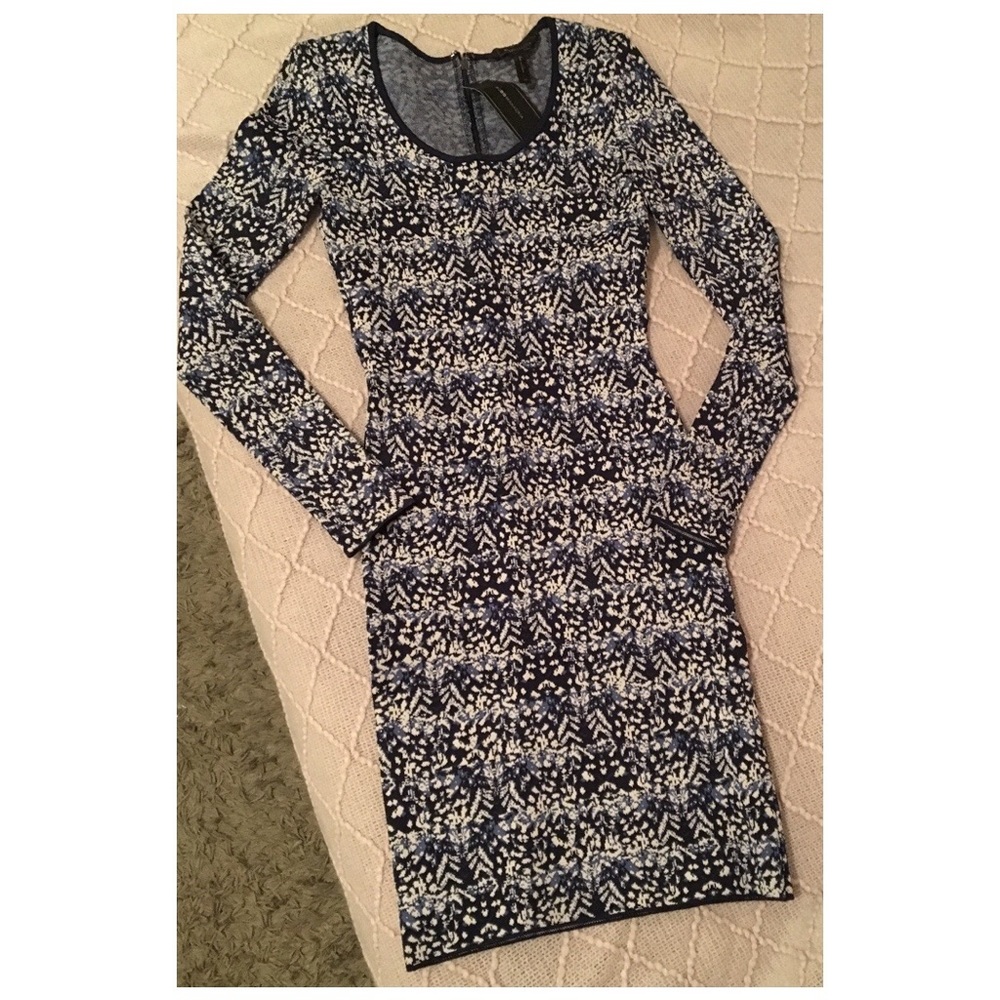 Long Sleeve BCBG Maxazria Dress - XS