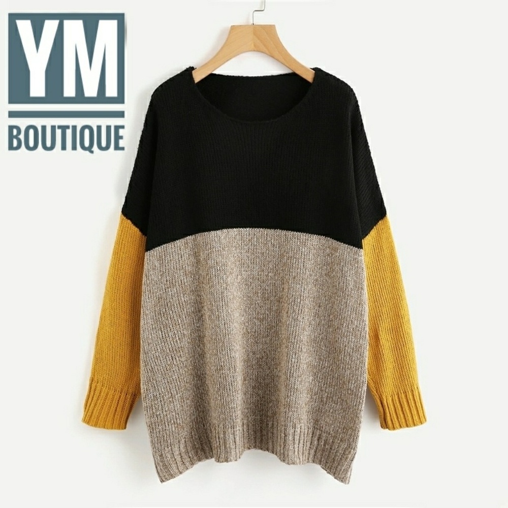 Colourblock sweater - Picture 3 of 4