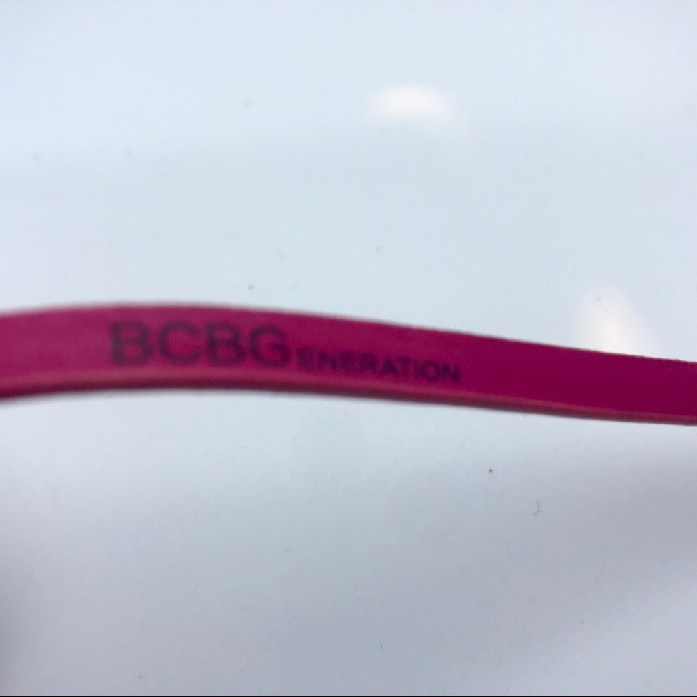 SILVER alphabet BRACELET RED band letters words - Picture 6 of 7