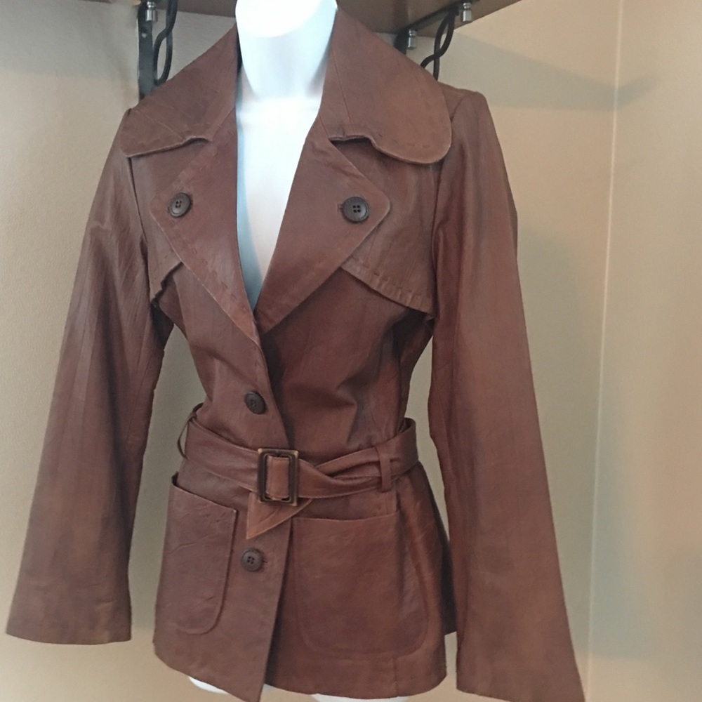🛍 SALE 🛍KAREN KANE Jacket Genuine Leather NWOT