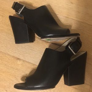 Calvin Klein Open Toe Booties