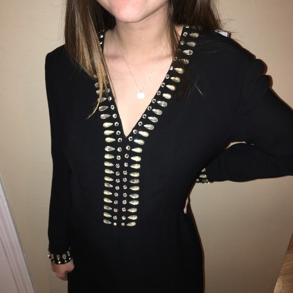 1970s Oscar de La renta evening dress size 6 - Picture 3 of 5