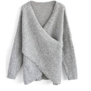 Chic wish wrap sweater