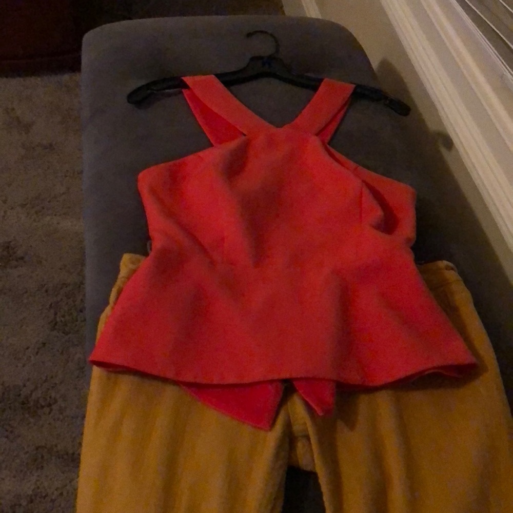 Pants & sexy top/ date night