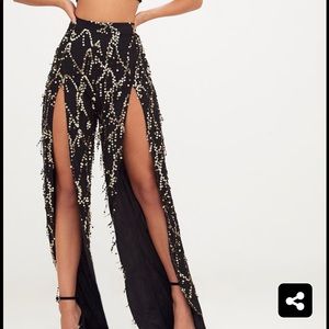 💋Pretty little thing tassle pants NYE