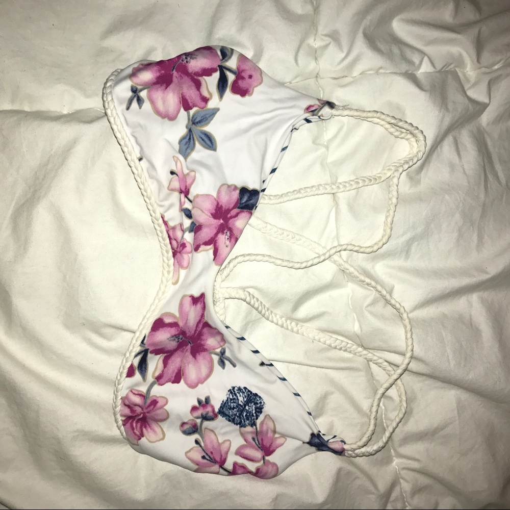 Frankie's bikinis floral top only