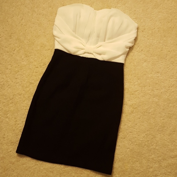 Double Zero Strapless Mini Dress - Picture 1 of 5