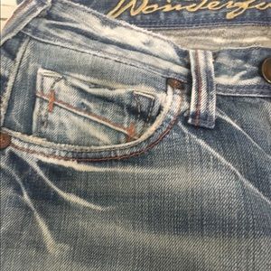 Women  European Jeans unique color & wash size 27
