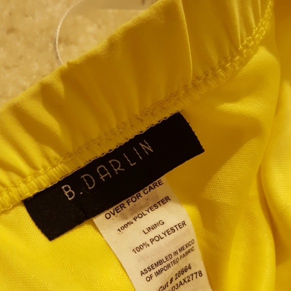 B.Darlin Strapless Mini Dress - Picture 4 of 6