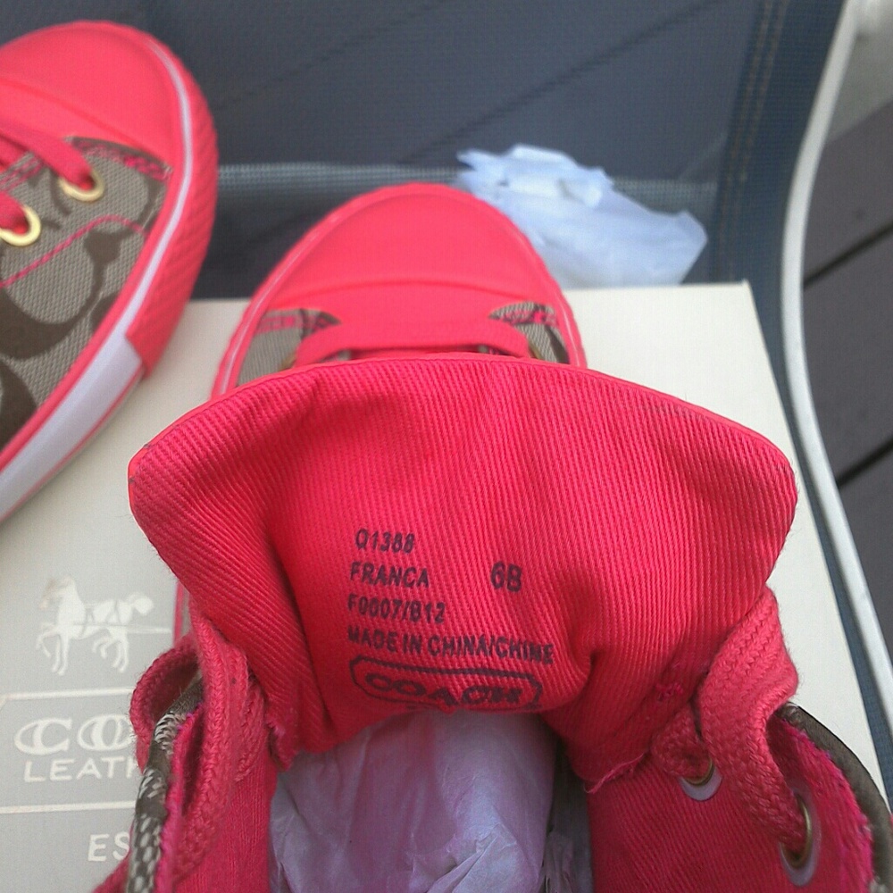 Coach sneakers - Picture 6 of 8