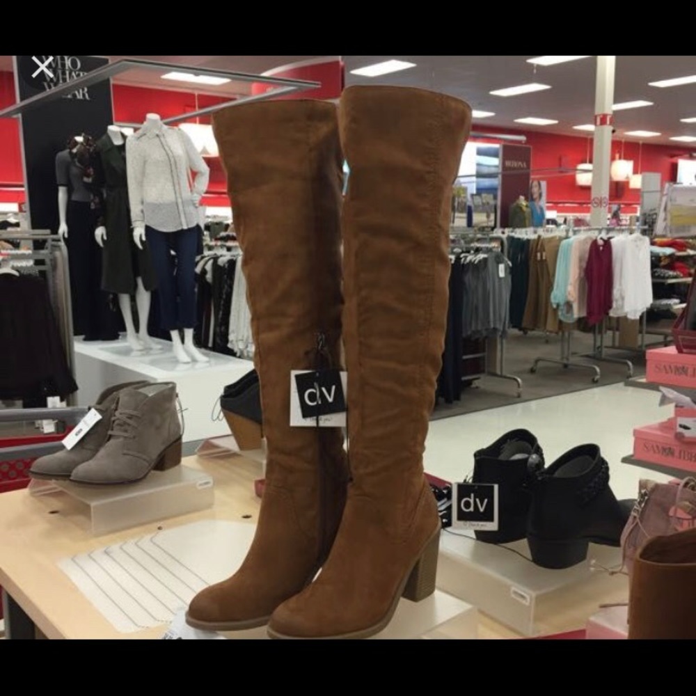 Suede Tall wedge Boots